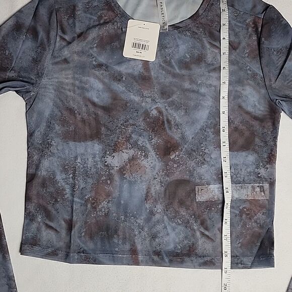 2045 NWT Fabletics Marie Mesh Top Size Large - Picture 8 of 9